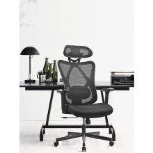 Cope hálós forgószék - fekete