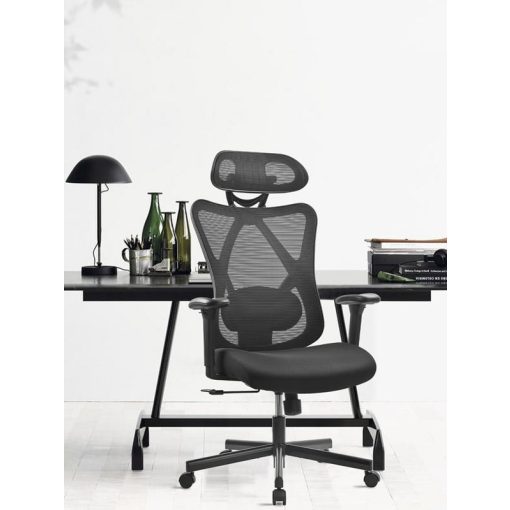 Cope hálós forgószék - fekete