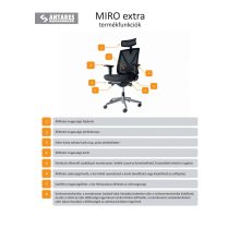 Miro extra XXL hálós forgószék