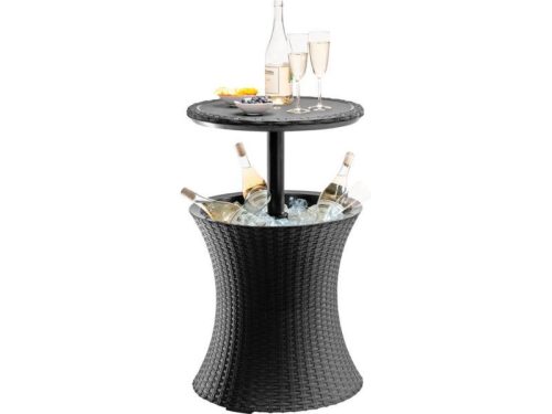 C - Cool bar műrattan kültéri/kerti asztal