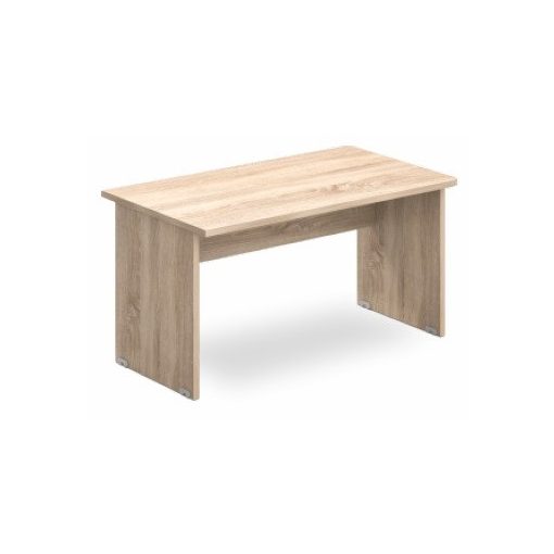 EK 140/80 íróasztal az egyik oldalt lekerekített éllel