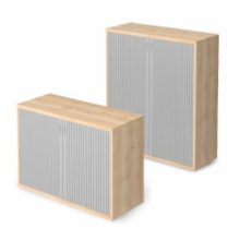 EX-71-RED-100-AM redőnyös irodaszekrény - 2 fakk