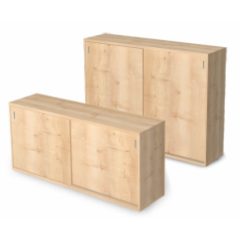 EX-71-TO-160-AM tolóajtós irodaszekrény - 2 fakk