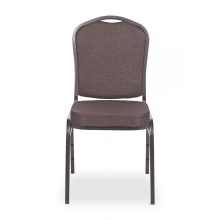 M - ES 140 konferenciaszék barna váz - barna szövet