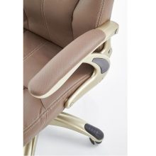 Carlos irodaszék barna kárpittal