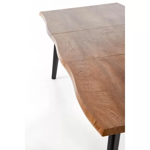 Dickson modern bővíthető étkezőasztal 120x80(+60cm) tölgy színben