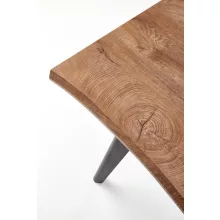 Dickson modern bővíthető étkezőasztal 120x80(+60cm) tölgy színben