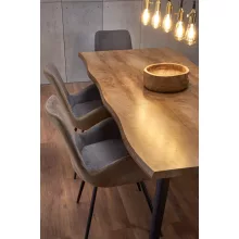Dickson modern bővíthető étkezőasztal 120x80(+60cm) tölgy színben