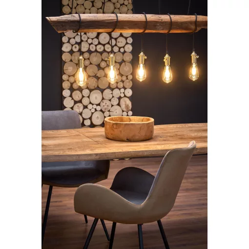 Dickson modern bővíthető étkezőasztal 120x80(+60cm) tölgy színben