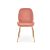 K381 Rózsaszín beltéri éttermi szék