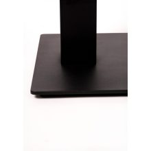 Alfa duo öntöttvas asztalláb színterezett váz - fekete színben