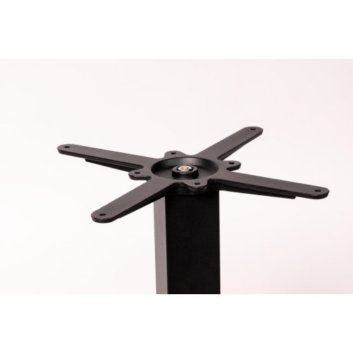 Alfa duo öntöttvas asztalláb színterezett váz - fekete színben