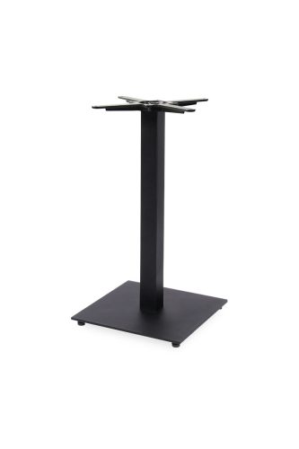 M - Alfa öntöttvas asztalláb színterezett váz - fekete színben