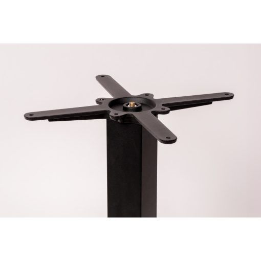 Alfa öntöttvas asztalláb színterezett váz - fekete színben