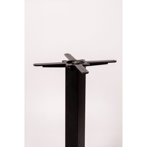 Alfa öntöttvas asztalláb színterezett váz - fekete színben