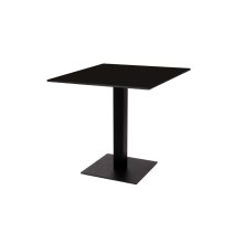 Alfa öntöttvas asztalláb színterezett váz - fekete színben