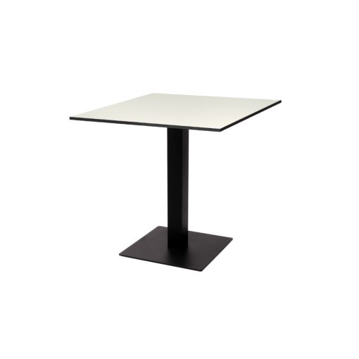 Alfa öntöttvas asztalláb színterezett váz - fekete színben