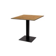 Alfa öntöttvas asztalláb színterezett váz - fekete színben