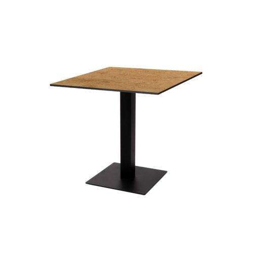 Alfa öntöttvas asztalláb színterezett váz - fekete színben