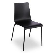 Texas szék fekete vázzal - fekete