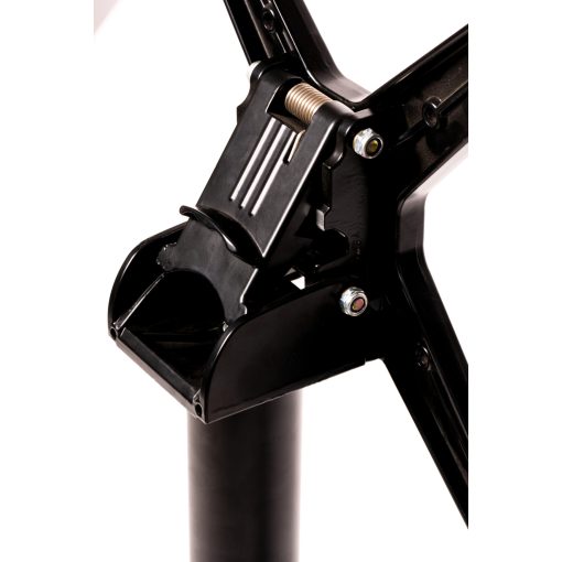 Cross Duo öntöttvas asztalláb színterezett váz - fekete színben