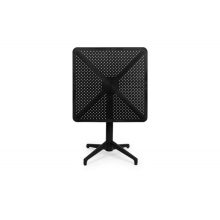 X lábú kültéri éttermi asztal antracit színben