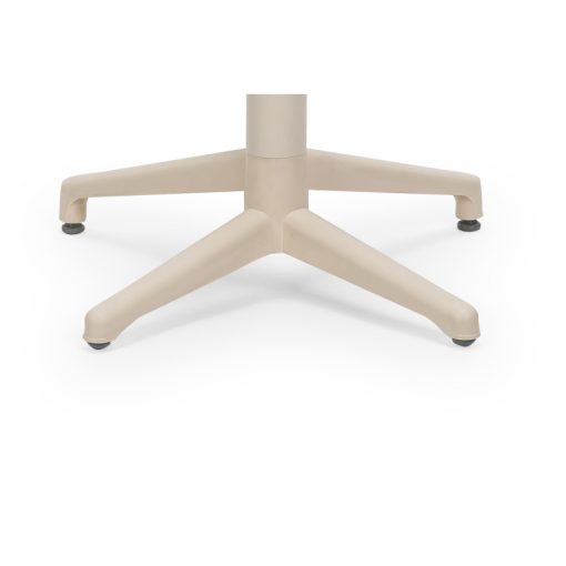 X lábú kültéri éttermi asztal krém színben