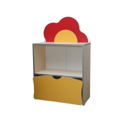 Vakáció 2 rendező magas óvodai szekrény alul ajtóval