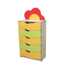 Vakáció 3 rendező magas óvodai fiókos szekrény