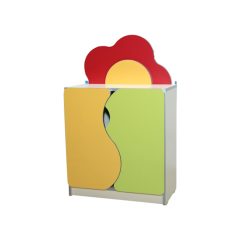 Vakáció 2 rendező magas óvodai szekrény ajtóval