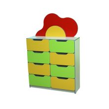 Vakáció 8 fiókos óvodai szekrény