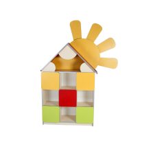 Vakáció 3 rendező magas kombinált óvodai szekrény napocskával