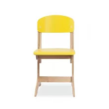 Franek állítható óvodai szék - sárga