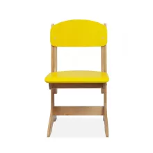 Franek állítható óvodai szék - sárga