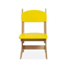 Franek állítható óvodai szék - sárga