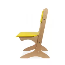 Franek állítható óvodai szék - sárga