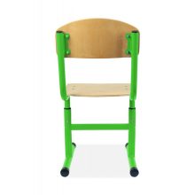 Jacek állítható iskolaszék 4-6 korcsoport - Zöld