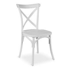 M - Fiorini műanyag szék - fehér színben