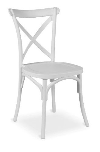 M - Fiorini műanyag szék - fehér színben