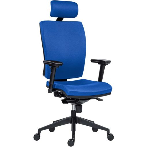 1580 Gala fejtámlás forgószék - Kék