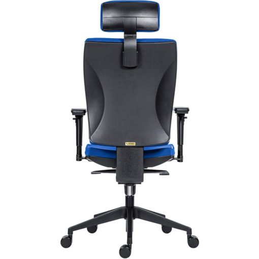 1580 Gala fejtámlás forgószék - Kék