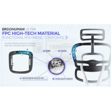 Ergohuman Ultra II forgószék - Fekete