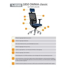 1850 Omnia smart hálós forgószék