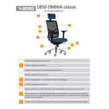 1850 Omnia smart hálós forgószék