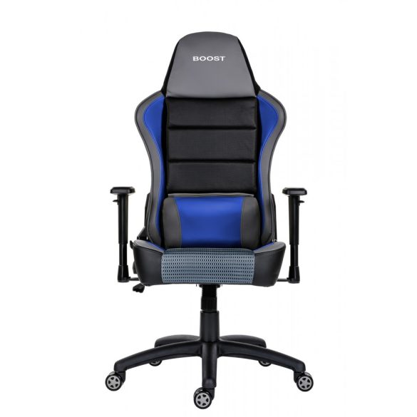 A - GameBoost gamer szék - kék színben