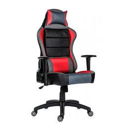 A - GameBoost gamer szék - piros színben