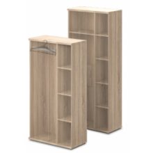 191-2A-A-P akasztós-polcos irodaszekrény - 5 fakk