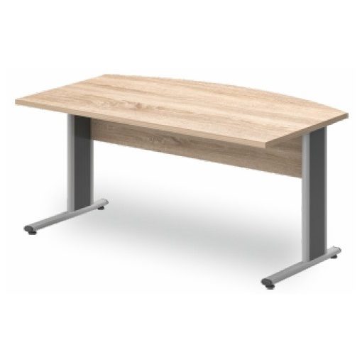 EI-160/100 fémlábas vezetői íróasztal