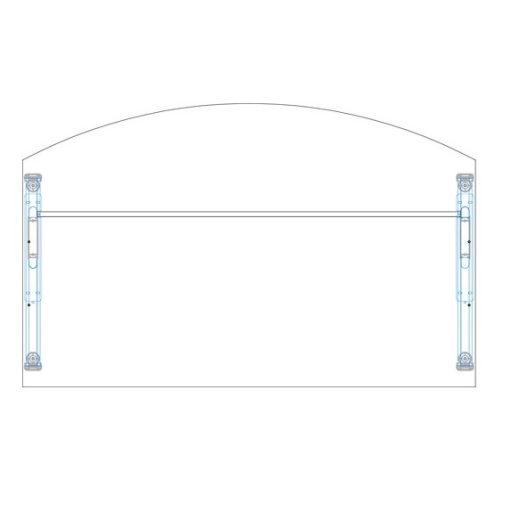 EI-160/100 fémlábas vezetői íróasztal