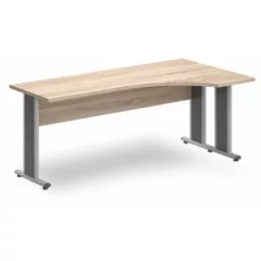 GA-160/102 fémlábas íróasztal jobbos kivitelben